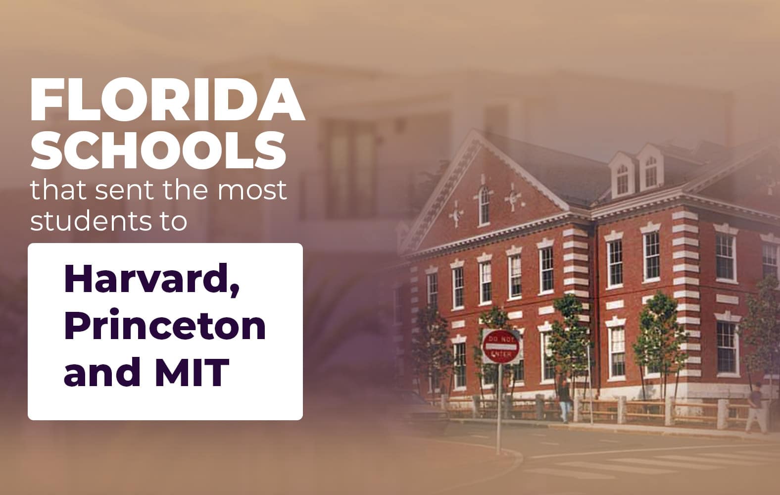 Florida Schools with the Most Students at Major Universities